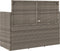 vidaXL - Tuinbank - met - kussens - poly - rattan - grijs