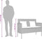vidaXL - Tuinbank - met - kussens - poly - rattan - lichtgrijs