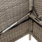 vidaXL - Tuinbank - met - kussens - poly - rattan - lichtgrijs