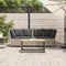 vidaXL - Tuinbank - met - kussens - poly - rattan - lichtgrijs