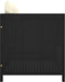 vidaXL - Tuinbank - met - kussens - poly - rattan - zwart