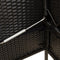 vidaXL - Tuinbank - met - kussens - poly - rattan - zwart