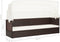vidaXL - Tuinbank - met - luifel - poly - rattan - bruin