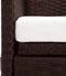 vidaXL - Tuinbank - met - luifel - poly - rattan - bruin