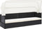 vidaXL - Tuinbank - met - luifel - poly - rattan - zwart