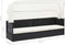 vidaXL - Tuinbank - met - luifel - poly - rattan - zwart
