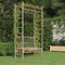 vidaXL - Tuinbank - met - pergola - 116 - cm - bamboe