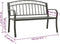 vidaXL-Tuinbank-met-tafel-120-cm-staal-grijs
