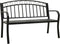 vidaXL-Tuinbank-met-tafel-120-cm-staal-zwart