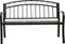 vidaXL-Tuinbank-met-tafel-120-cm-staal-zwart