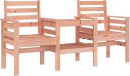 vidaXL - Tuinbank - met - tafel - 2-zits - massief - douglashout