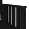 vidaXL - Tuinbank - met - tafel - 2-zits - massief - grenenhout - zwart