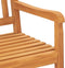 vidaXL - Tuinbank - met - tafel - 3-zits - 150 - cm - massief - teakhout
