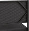 vidaXL - Tuinbank - met - tafel - en - kussens - L-vormig - poly - rattan - zwart