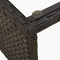 vidaXL - Tuinbank - met - tafel - en - kussens - L-vormig - poly - rattan - zwart