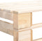 vidaXL - Tuinbank - pallet - hout