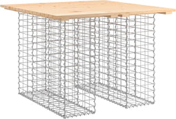 vidaXL - Tuinbank - schanskorfontwerp - 100x102x72 - cm - massief - grenenhout