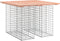 vidaXL - Tuinbank - schanskorfontwerp - 100x102x72 - cm - massief - douglashout