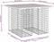 vidaXL - Tuinbank - schanskorfontwerp - 100x102x72 - cm - massief - grenenhout