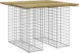 vidaXL - Tuinbank - schanskorfontwerp - 100x102x72 - cm - geïmpregneerd - hout