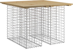 vidaXL - Tuinbank - schanskorfontwerp - 100x102x72 - cm - geïmpregneerd - hout
