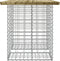 vidaXL - Tuinbank - schanskorfontwerp - 100x70x72 - cm - geïmpregneerd - hout