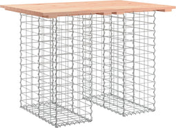 vidaXL - Tuinbank - Schanskorfontwerp - 100x70x72 - cm - massief - grenenhout