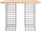 vidaXL - Tuinbank - schanskorfontwerp - 100x70x72 - cm - massief - grenenhout