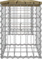 vidaXL - Tuinbank - schanskorfontwerp - 103x31x42 - cm - geïmpregneerd - hout