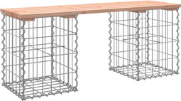 vidaXL - Tuinbank - schanskorfontwerp - 103x31x42 - cm - massief - douglashout