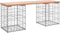 vidaXL - Tuinbank - schanskorfontwerp - 103x31x42 - cm - massief - douglashout