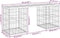 vidaXL - Tuinbank - schanskorfontwerp - 103x31x42 - cm - massief - douglashout