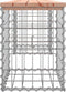 vidaXL - Tuinbank - schanskorfontwerp - 103x31x42 - cm - massief - douglashout