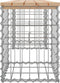 vidaXL - Tuinbank - Schanskorfontwerp - 103x31x42 - cm - massief - grenenhout