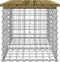 vidaXL - Tuinbank - schanskorfontwerp - 103x44x42 - cm - geïmpregneerd - hout