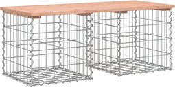 vidaXL - Tuinbank - schanskorfontwerp - 103x44x42 - cm - massief - douglashout