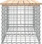 vidaXL - Tuinbank - Schanskorfontwerp - 103x44x42 - cm - massief - grenenhout