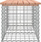 vidaXL - Tuinbank - schanskorfontwerp - 103x44x42 - cm - massief - douglashout