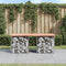 vidaXL - Tuinbank - schanskorfontwerp - 103x44x42 - cm - massief - douglashout