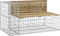 vidaXL - Tuinbank - schanskorfontwerp - 122x71x65,5 - cm - geïmpregneerd - hout