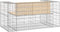vidaXL - Tuinbank - schanskorfontwerp - 143x71x65,5 - cm - massief - grenenhout