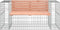 vidaXL - Tuinbank - schanskorfontwerp - 143x71x65,5 - cm - massief - douglashout