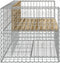 vidaXL - Tuinbank - schanskorfontwerp - 143x71x65,5 - cm - geïmpregneerd - hout