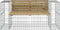 vidaXL - Tuinbank - schanskorfontwerp - 143x71x65,5 - cm - geïmpregneerd - hout