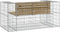 vidaXL - Tuinbank - schanskorfontwerp - 143x71x65,5 - cm - geïmpregneerd - hout