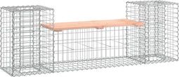 vidaXL - Tuinbank - schanskorfontwerp - 183x41x60,5 - cm - massief - douglashout