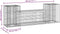 vidaXL - Tuinbank - schanskorfontwerp - 183x41x60,5 - cm - massief - douglashout
