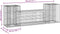vidaXL - Tuinbank - schanskorfontwerp - 183x41x60,5 - cm - massief - grenenhout