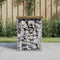 vidaXL - Tuinbank - schanskorfontwerp - 33x31x42 - cm - geïmpregneerd - grenenhout