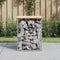vidaXL - Tuinbank - schanskorfontwerp - 33x31x42 - cm - massief - grenenhout
